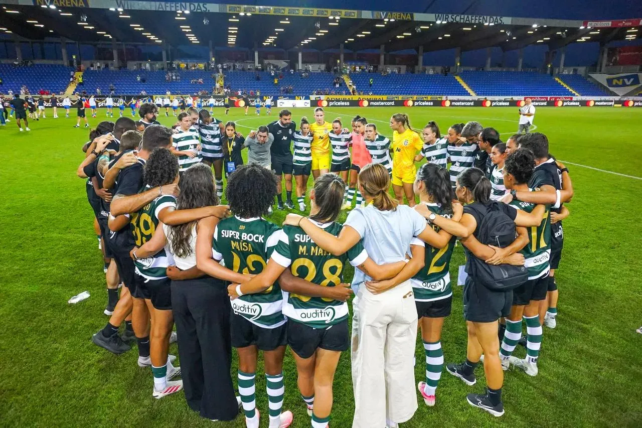 Sporting diz adeus à Champions feminina