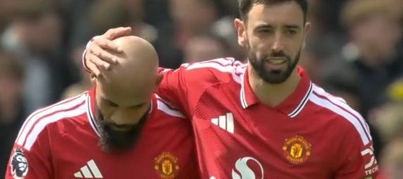 Bruno Fernandes iguala recorde no regresso do Manchester United às vitórias