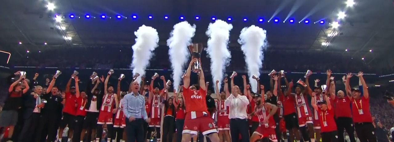 Olympiacos bate Real Madrid na final da Euroliga de basquetebol