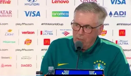 Carlo Ancelotti estreia-se no Mundial ao serviço do Brasil