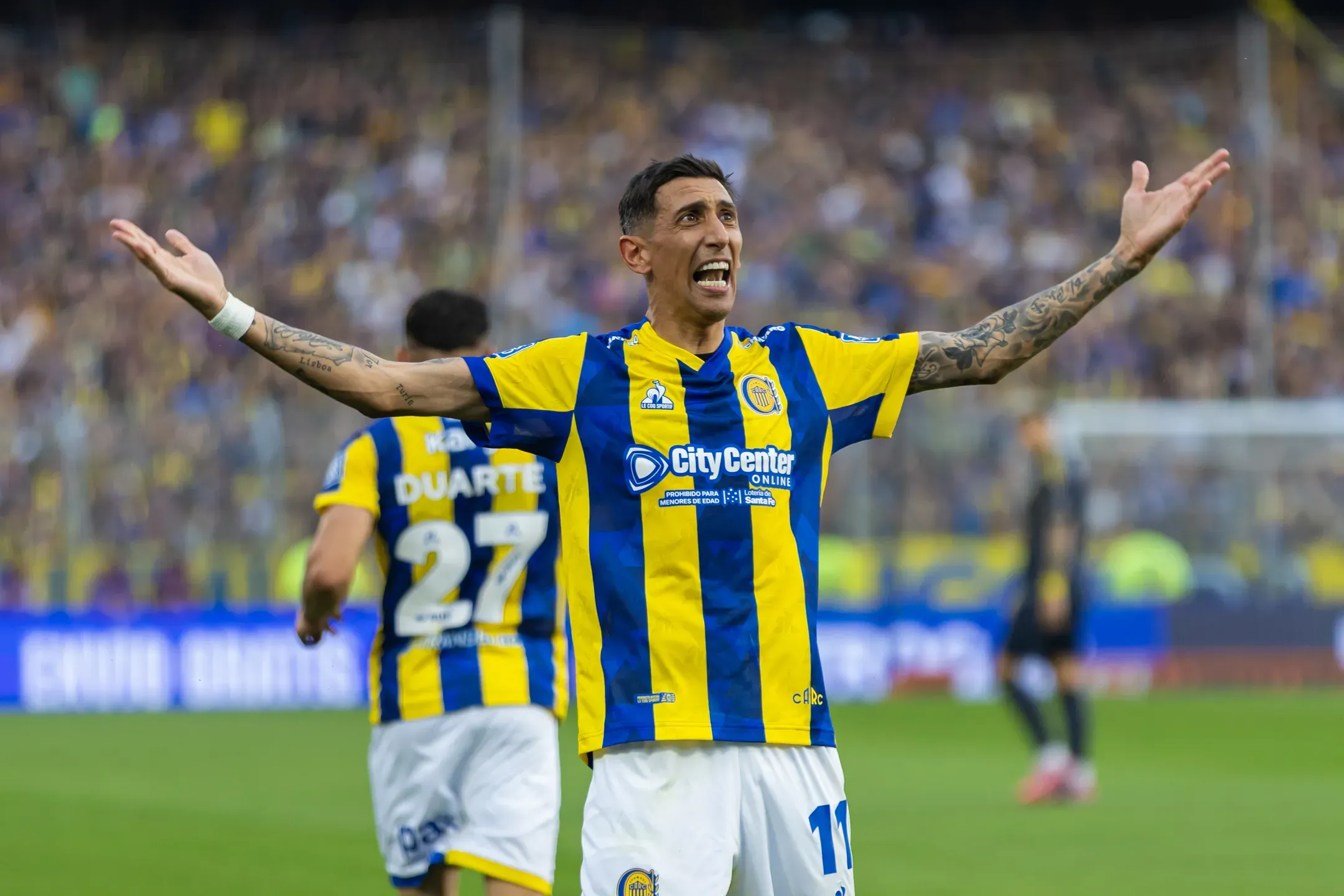 Di María bisa no empate com o Talleres