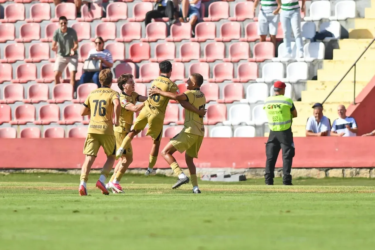 Leões entram a ganhar na II liga