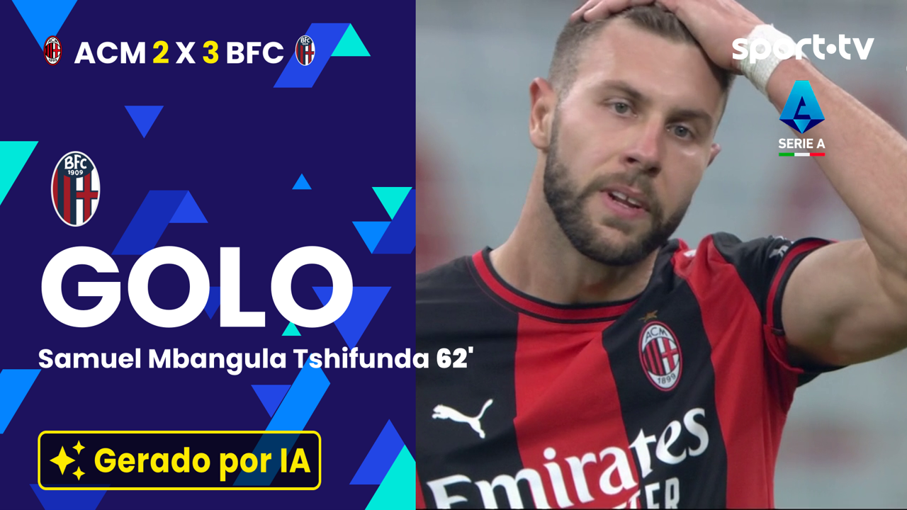 ▶️ De penálti, Mbangula bisa em dois minutos e volta a colocar o Bologna na frente