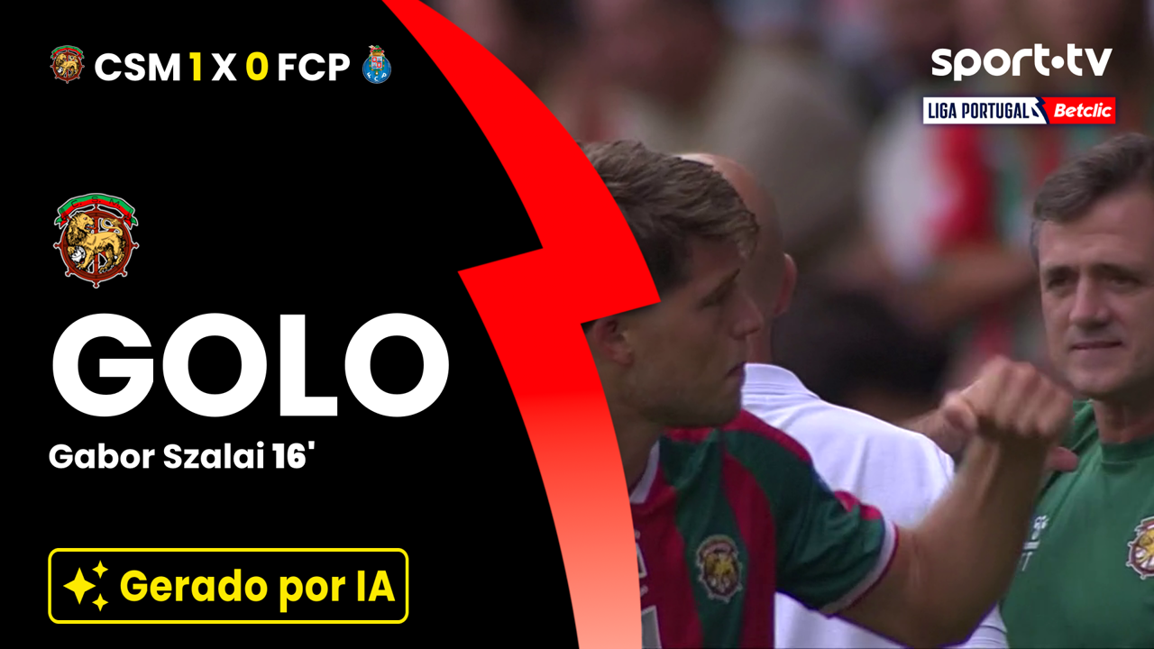 ▶️ Marítimo em vantagem: Szalai atira a contar frente ao FC Porto 😬