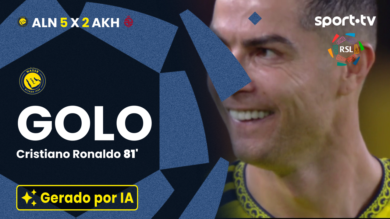 ▶️ Mane assiste, Ronaldo completa o hat-trick e leva o marcador aos 5-2