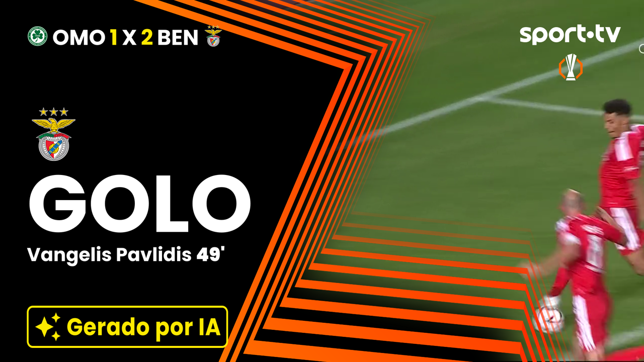 ▶️ Pavlidis volta a colocar o Benfica na frente com remate certeiro ⚽🔴