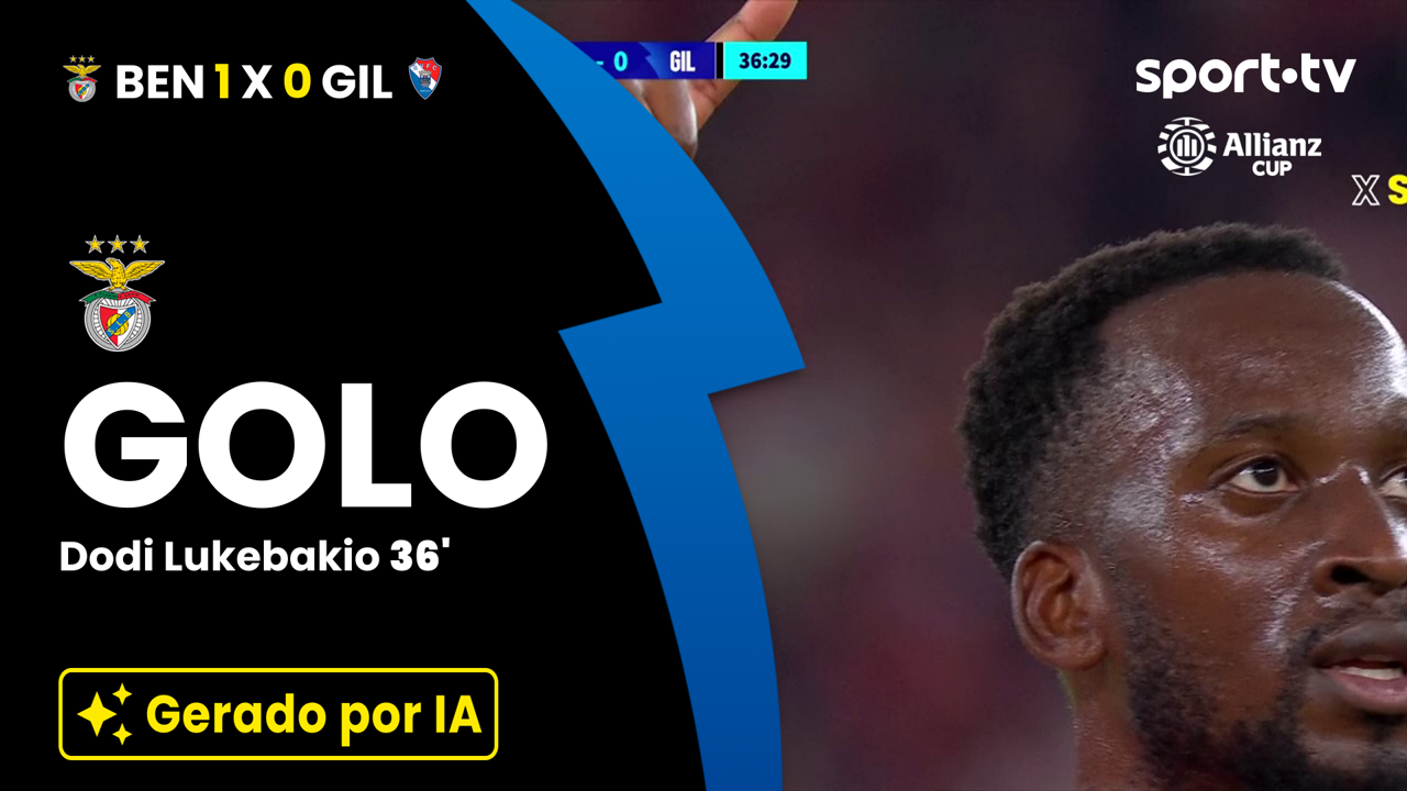 ▶️ Assistência de Samuel Dahl e Lukebakio abre o marcador para o Benfica