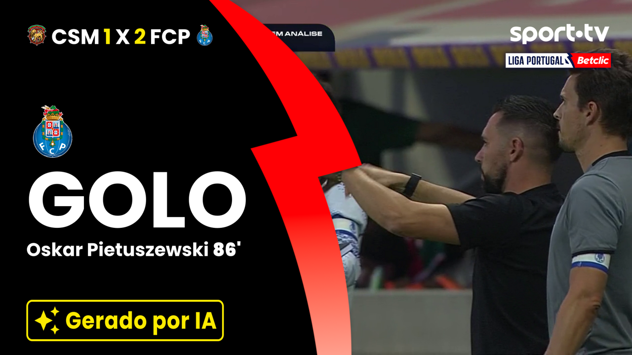 ▶️ Kiwior assiste, Pietuszewski completa a reviravolta do FC Porto 📐😱🔵