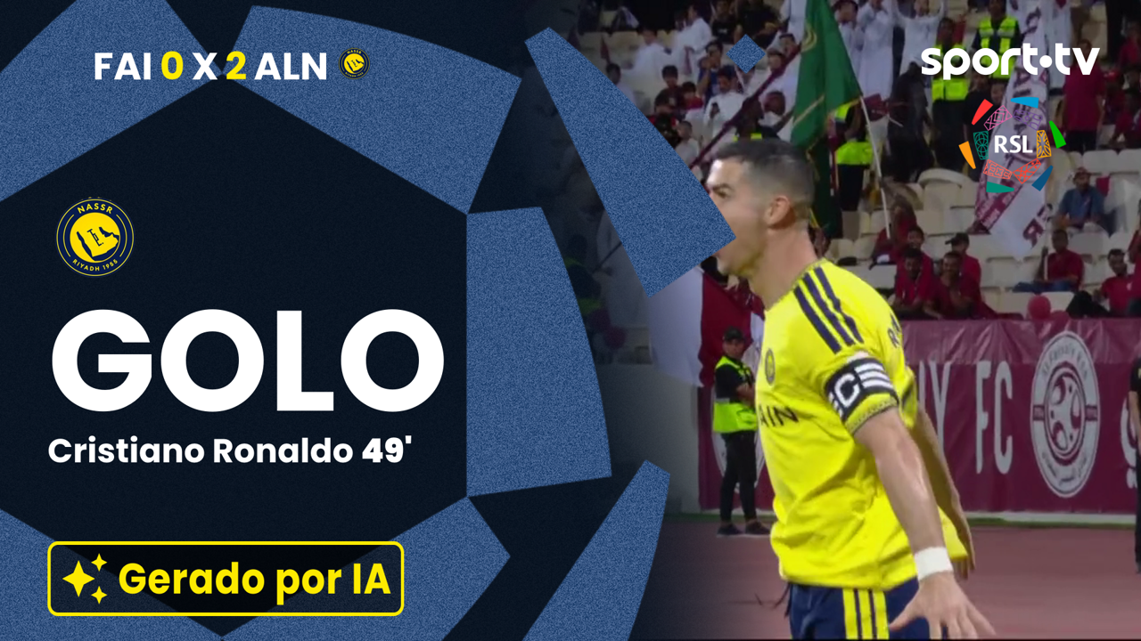 ▶️ De cabeça, Ronaldo faz o 0-2 após A dupla Cristiano–João Félix a brilhar 📐🔥