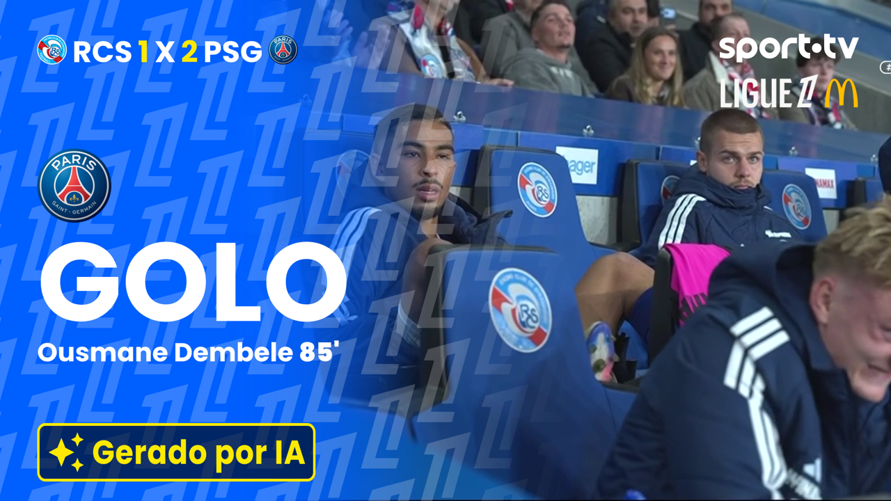 ▶️ Penálti de Dembélé completa a reviravolta do PSG em Strasbourg 🍿