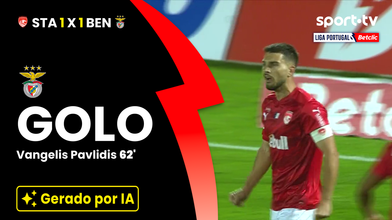 ▶️ Remate de Pavlidis empata o jogo para as águias ⚽