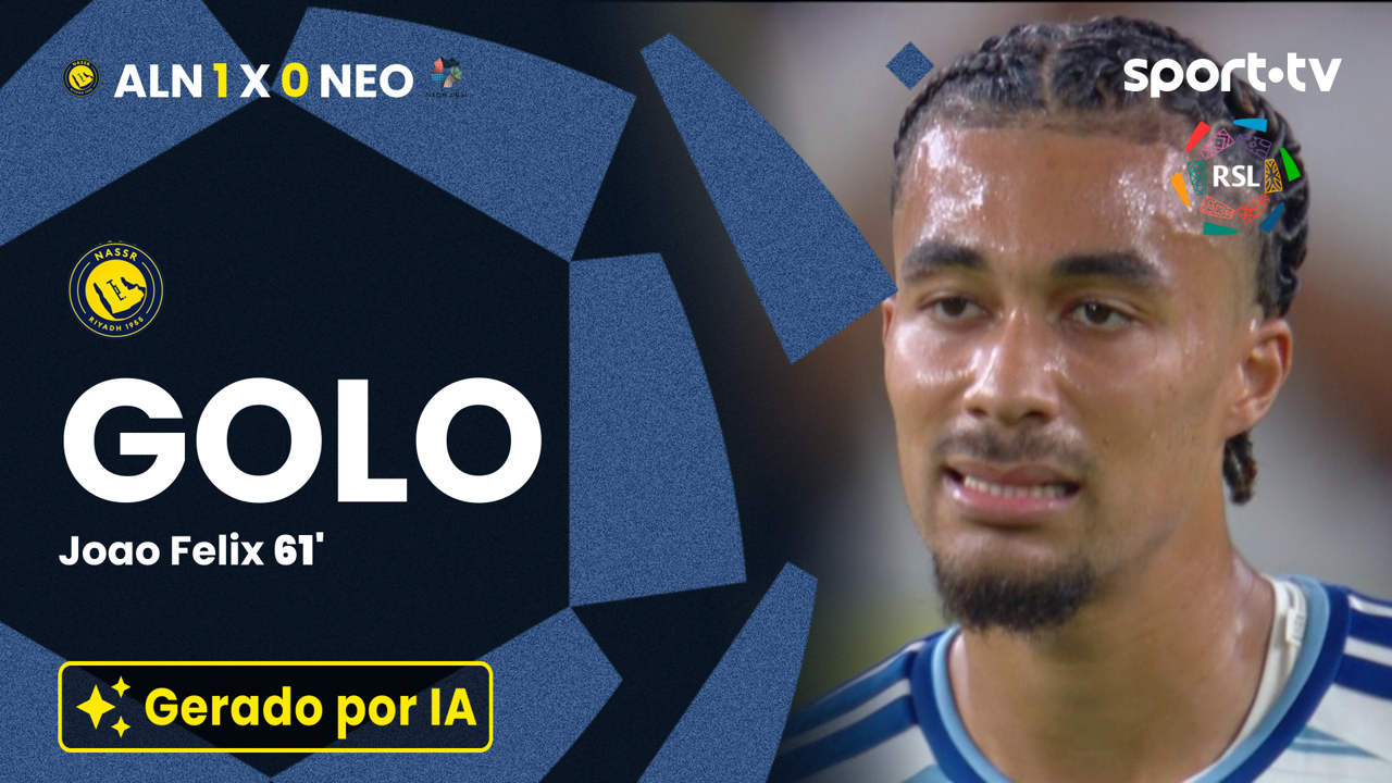 ▶️ Remate de João Félix coloca o Al-Nassr em vantagem 💥