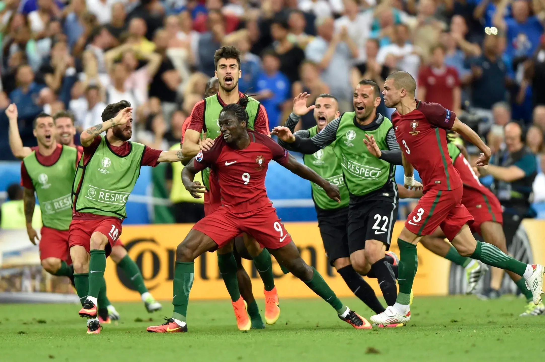Pepe recorda conquista do Euro'2016
